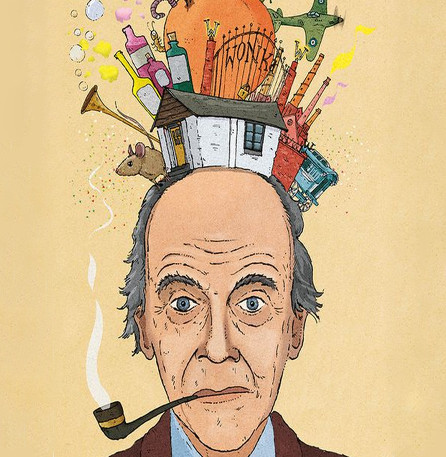 Roald Dahl 446x457